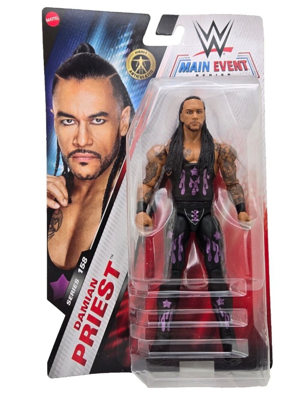 WWE Mattel Main Event Series 158 Damian Priest 6 Inch Action Figure New Sealed